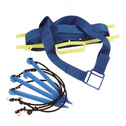 Blue Volleyball Lines